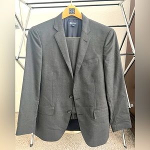 J Crew Ludlow Super 120’s Italian Slim Fit Suit 38R/32x30 pants in Gray